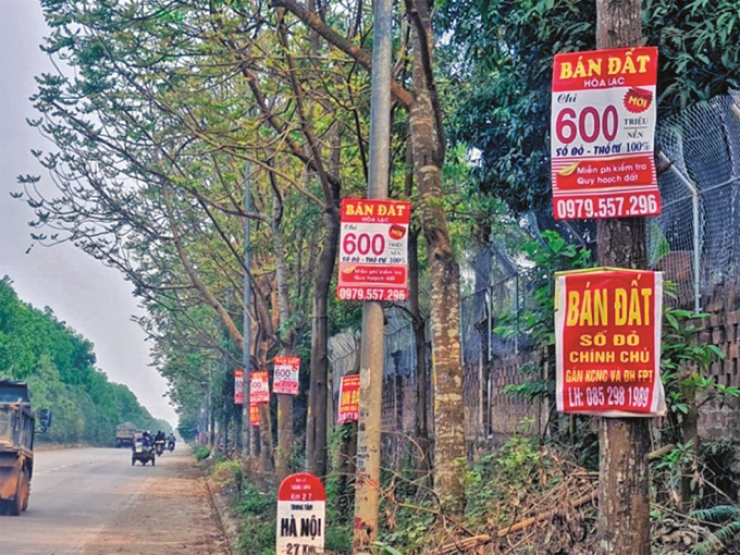 Hà Nội sốt đất, giá tăng đột biến đến 200%