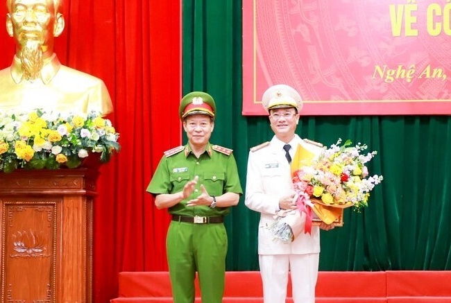 Nghệ An có tân Giám đốc Công an tỉnh