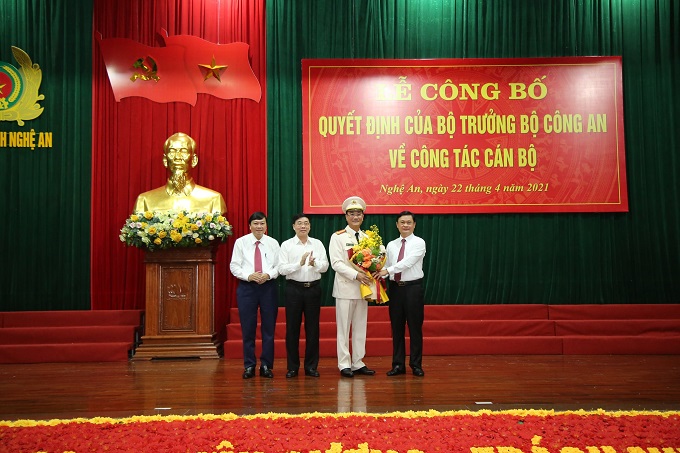 Nghệ An có tân Giám đốc Công an tỉnh