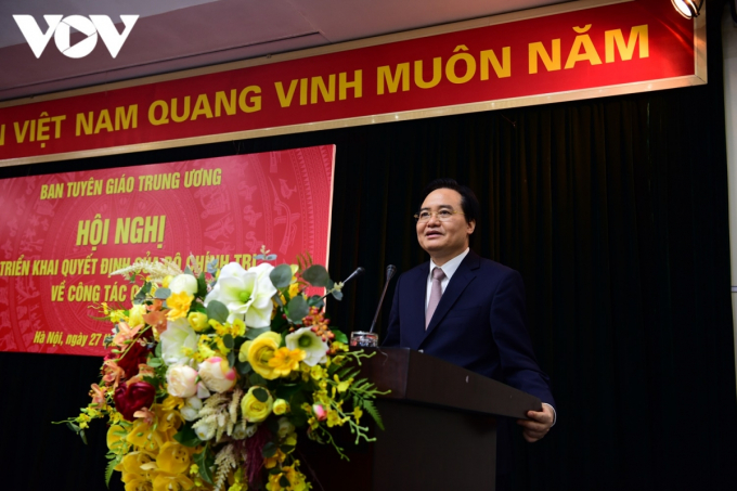 Ông Phùng Xuân Nhạ làm Phó Ban Tuyên giáo Trung ương