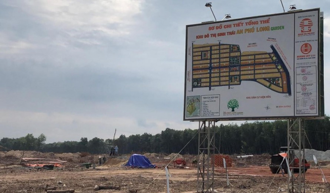 Bình Phước: 60 căn nhà tại Khu đô thị Phúc Hưng Golden xây không phép