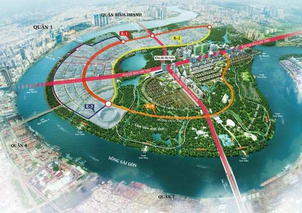 Hơn 30.000m2 đất ở Thủ Thiêm sẽ được bán đấu giá