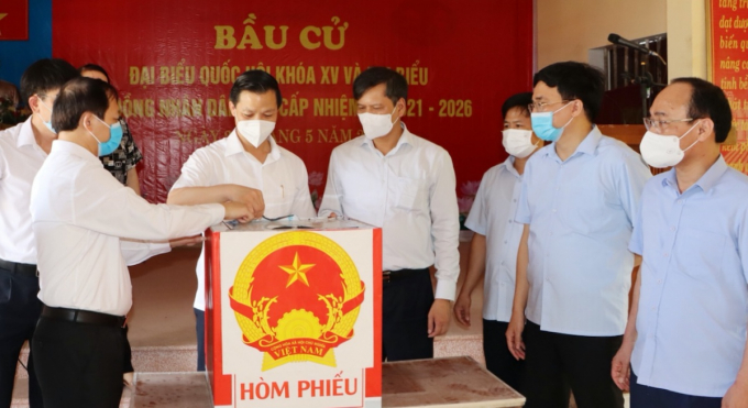 Hôm nay 69 cử tri đi bầu cử đại biểu Quốc hội và HĐND các cấp