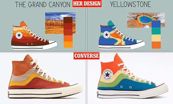 Converse bị thực tập sinh tố đạo nhái thiết kế giày