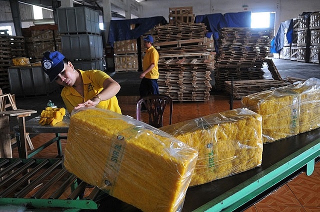 5 tháng đầu năm 2021, xuất khẩu cao su ước đạt hơn 920 triệu USD