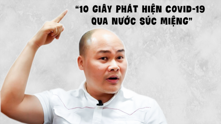 Có thể phát hiện Covid-19 qua nước muối súc miệng và trí tuệ nhân tạo AI?