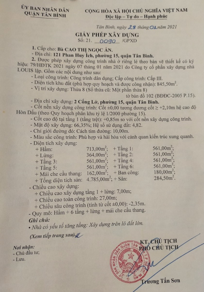 Dự án S-Home Tân Bình: Nhà riêng lẻ “hô biến” thành chúng cư mini cao cấp