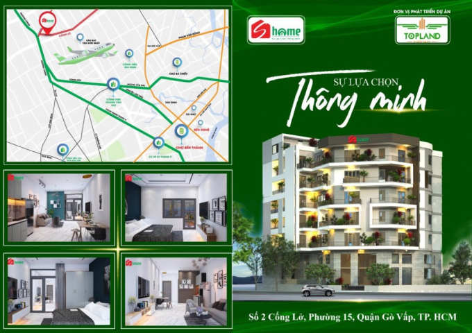 Dự án S-Home Tân Bình: Nhà riêng lẻ “hô biến” thành chúng cư mini cao cấp