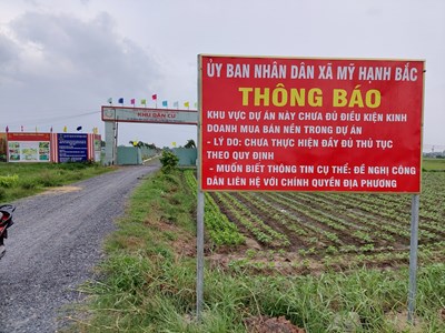 Long An: Hàng nghìn dự án bất động sản được yêu cầu công khai thông tin dự án