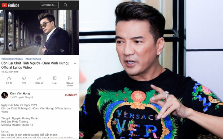 Bản hit của Đàm Vĩnh Hưng bị gỡ vì vi phạm bản quyền: Những người trong cuộc nói gì?