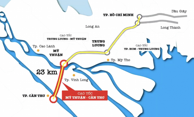 Bộ GTVT đề xuất cơ chế đặc thù làm cao tốc Mỹ Thuận - Cần Thơ