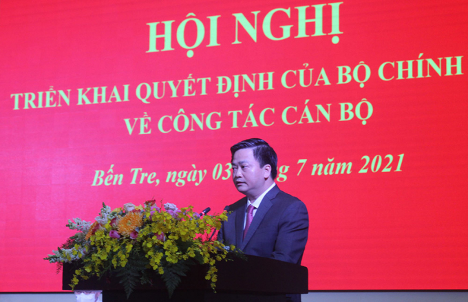 Chủ tịch Vietinbank làm Bí thư Tỉnh uỷ Bến Tre