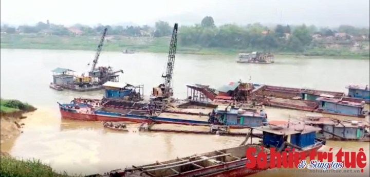 Phú Thọ: UBND huyện Phù Ninh đã tròn trách nhiệm khi để sông Lô 'chảy máu' tài nguyên?