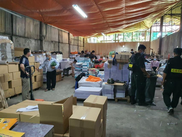 Vĩnh Phúc: Bắt giữ nhiều sản phẩm sách có dấu hiệu giả mạo NXB Giáo dục Việt Nam