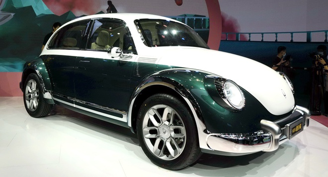 Đạo nhái Volkswagen Beetle, hãng xe Trung Quốc vẫn đăng ký bản quyền thiết kế