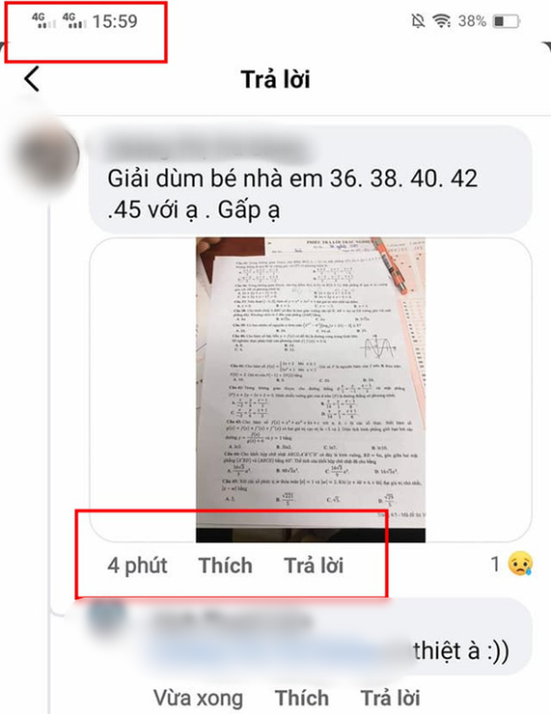 Bộ GD&ĐT nói gì về nghi vấn lộ đề thi môn Toán?