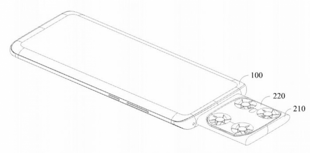 Bằng sáng chế mới của Vivo: Điện thoại thông minh sẽ tích hợp flycam mini