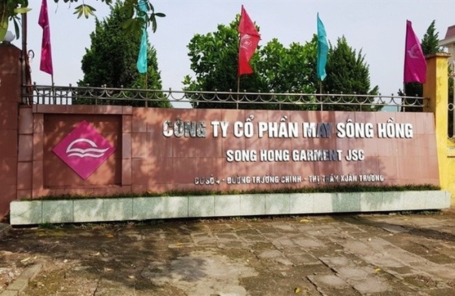 Công ty Cổ phần May Sông Hồng lại bị phát hiện sai phạm về thuế