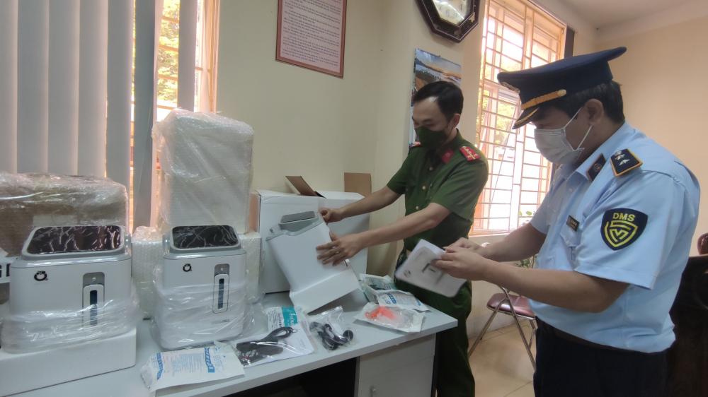 Lào Cai: Phát hiện nhiều máy tạo oxy nhập lậu qua giám sát mạng xã hội