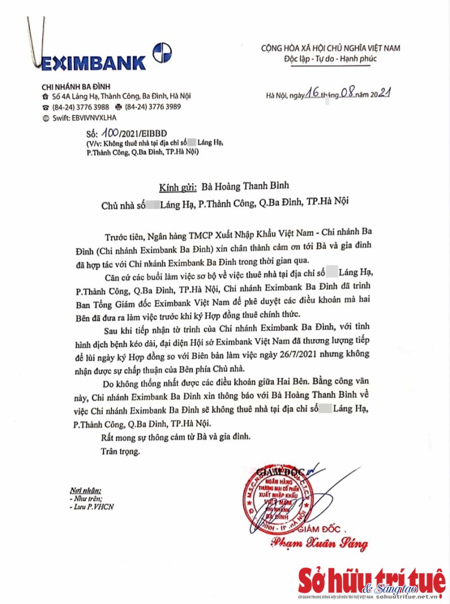 Eximbank: Vừa bổ nhiệm Tổng giám đốc đã đối diện cáo buộc bội tín, gây thiệt hại cho đối tác