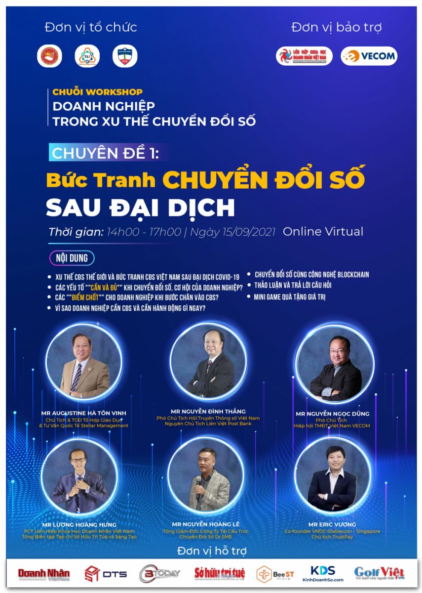 Bức tranh chuyển đổi số sau đại dịch