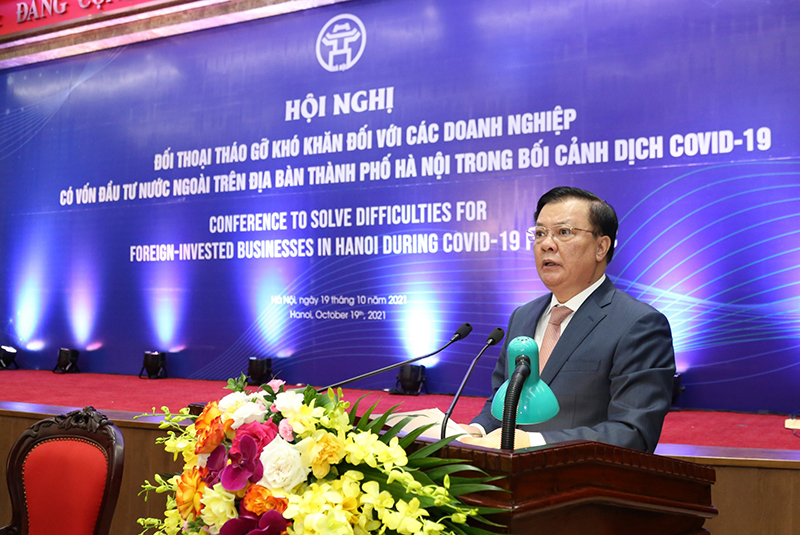 Hà Nội đối thoại gỡ khó cho các doanh nghiệp FDI trong bối cảnh dịch COVID-19