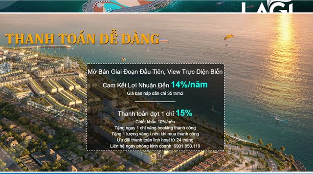 Dự án Lagi New City Bình Thuận được chủ đầu tư thế chấp ngân hàng để vay vốn?