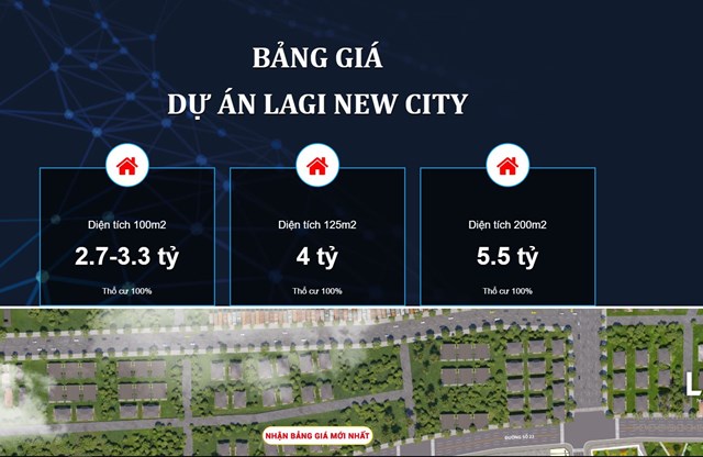 Dự án Lagi New City Bình Thuận được chủ đầu tư thế chấp ngân hàng để vay vốn?