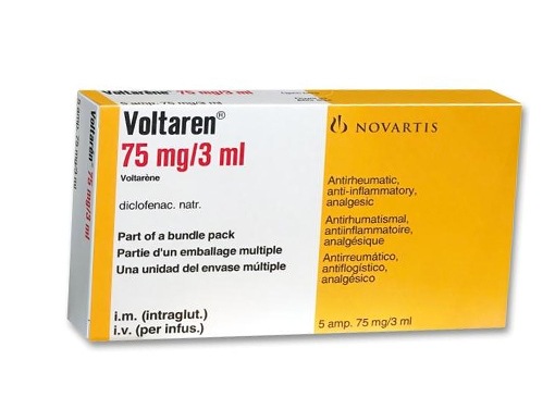 Cảnh báo: Xuất hiện thuốc Voltarén 75 mg giả lưu thông trên thị trường