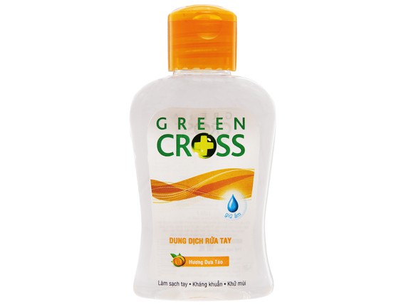 Đình chỉ lưu hành toàn quốc dung dịch rửa tay Green Cross 70ml hương dưa táo