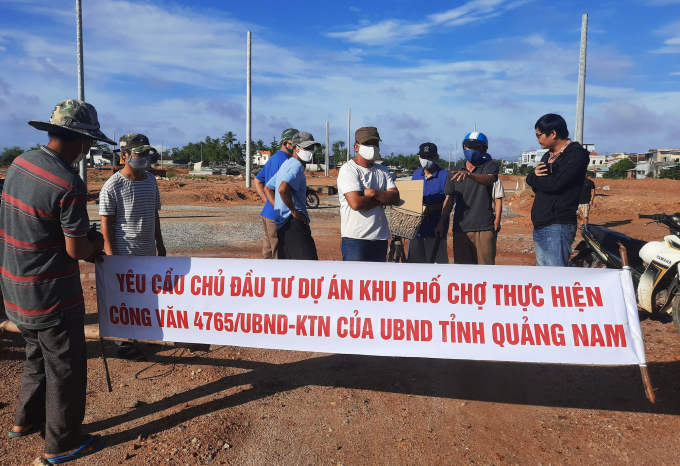Quảng Nam: Cảnh báo bán đất nền "chui" tại dự án Khu phố chợ Chiên Đàn