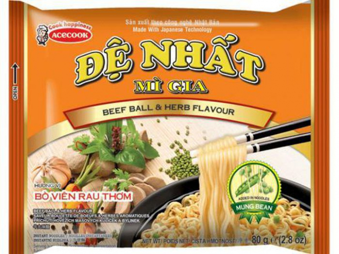 Acecook Việt Nam bị cảnh báo ở châu Âu vì tồn hàng cũ từ tháng 8/2021