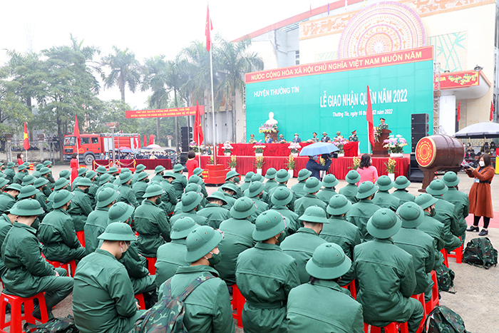 Náo nức ngày hội tòng quân của Thanh niên Thủ đô