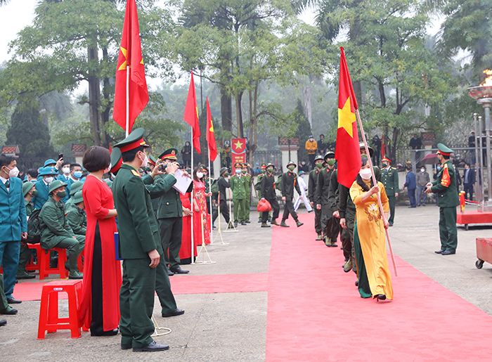 Náo nức ngày hội tòng quân của Thanh niên Thủ đô