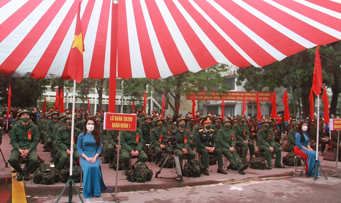Náo nức ngày hội tòng quân của Thanh niên Thủ đô