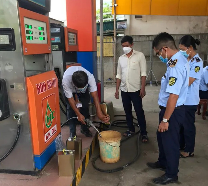 Bán xăng "dởm", Công ty Cổ phần xăng dầu KK Oil bị phạt 330 triệu đồng