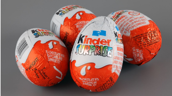 Socola trứng Kinder Surprise bị thu hồi do phát hiện vi khuẩn salmonella