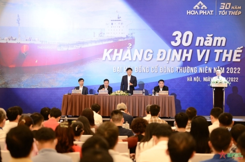 Vốn hoá Hoà Phát "bốc hơi" hơn 8.200 tỷ đồng sau đại hội cổ đông