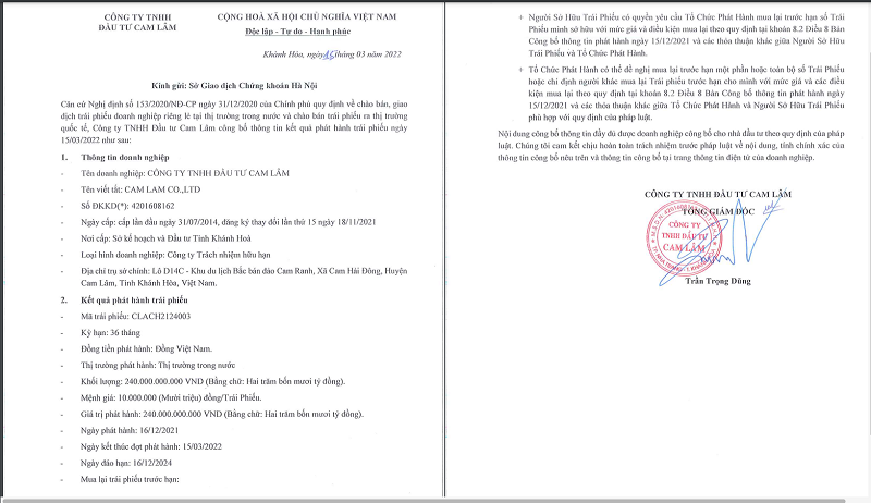 Vay 1.140 tỷ trái phiếu cho Prime Cam Ranh Bay Hotel & Resort, Tài chính Hoàng Minh tiếp tục huy động vốn 'khủng'