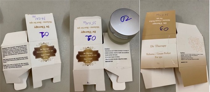 Thu hồi mỹ phẩm Dr Therapy Malasma vì chứa chất cấm