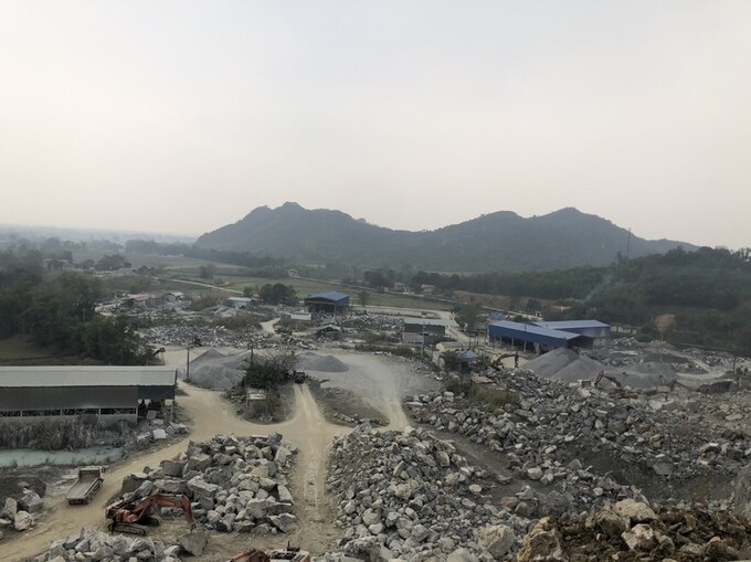 Thanh Hóa: Công ty Bình Minh bị phạt 275 triệu đồng vì khai thác đá sai quy định